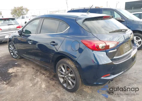 2018 Mazda Mazda3 Touring z USA, uszkodzony, nr VIN 3MZBN1L35JM273694